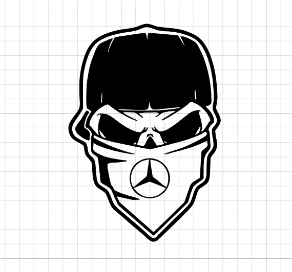 Sticker ~ MERCEDES BANDIT ~