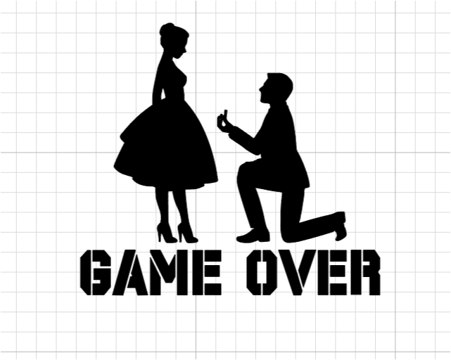 Sticker ~ GAME OVER ~