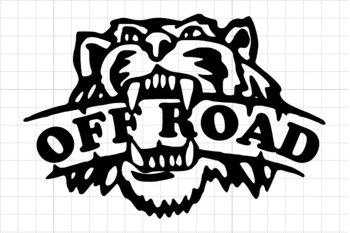 Sticker offroad ~Tiger~